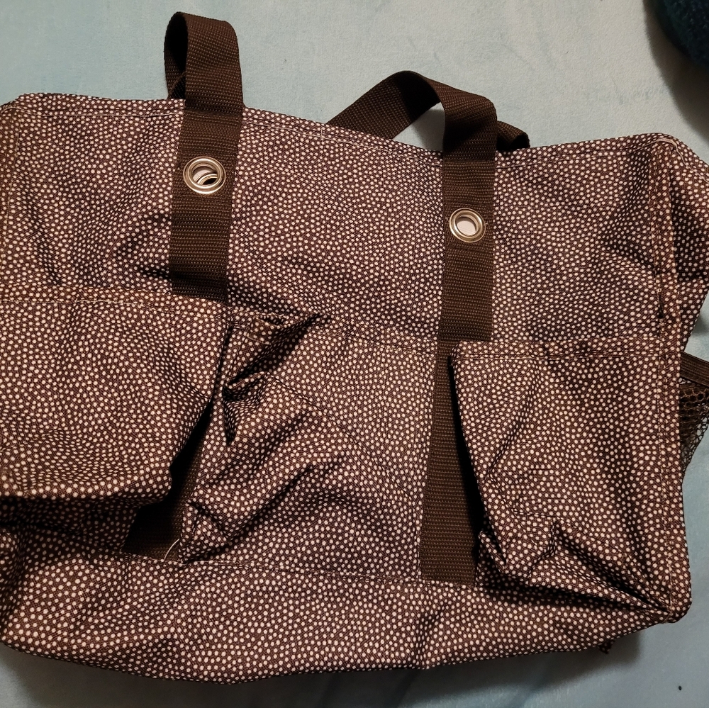 Brown Polka Dot  31 Bag